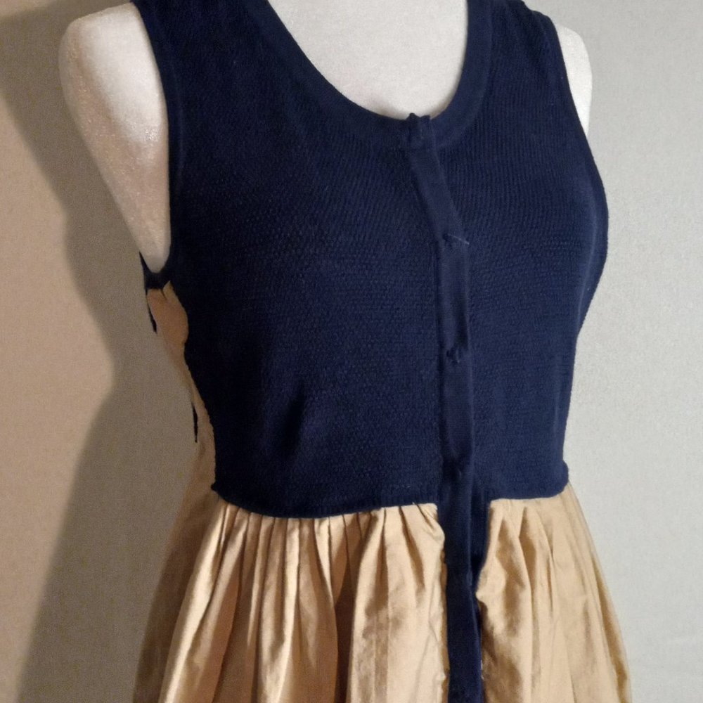 HD IN PARIS/MOTH - TWO PIECE SWEATER/SKIRT - CHECKERED - SIZE 2 (EUC)